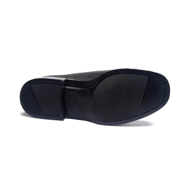 Ace Oxford 1263 Officer Shoes (Matte) - Black - Umoja Africa